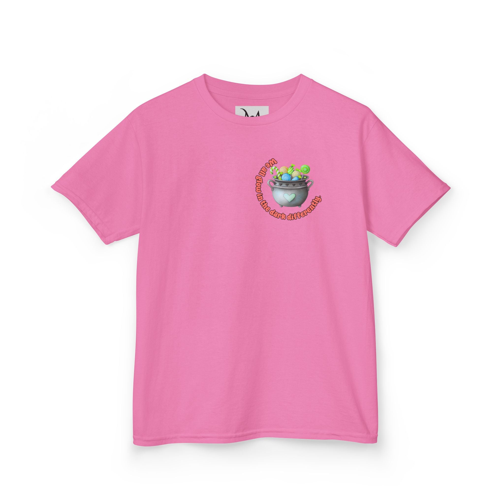 “Boo! Different Brains Are Cool Too” Kids Halloween T-Shirt – Inclusive Slogan Tee