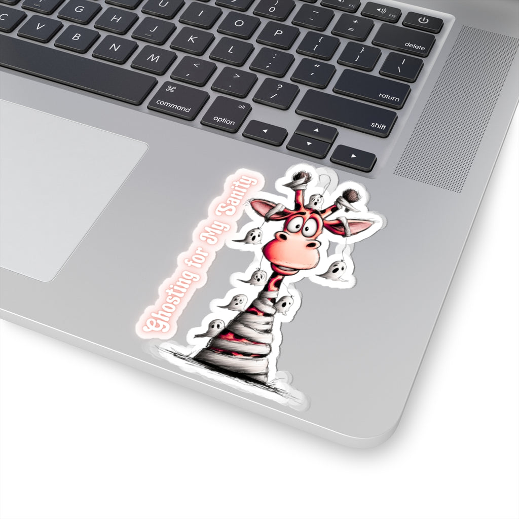 Ghosting for My Sanity – Giraffe Sticker