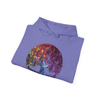 Unapologetically Neurodivergent Hoodie-Holographic Crystal Tree Design, Bold Identity Statement