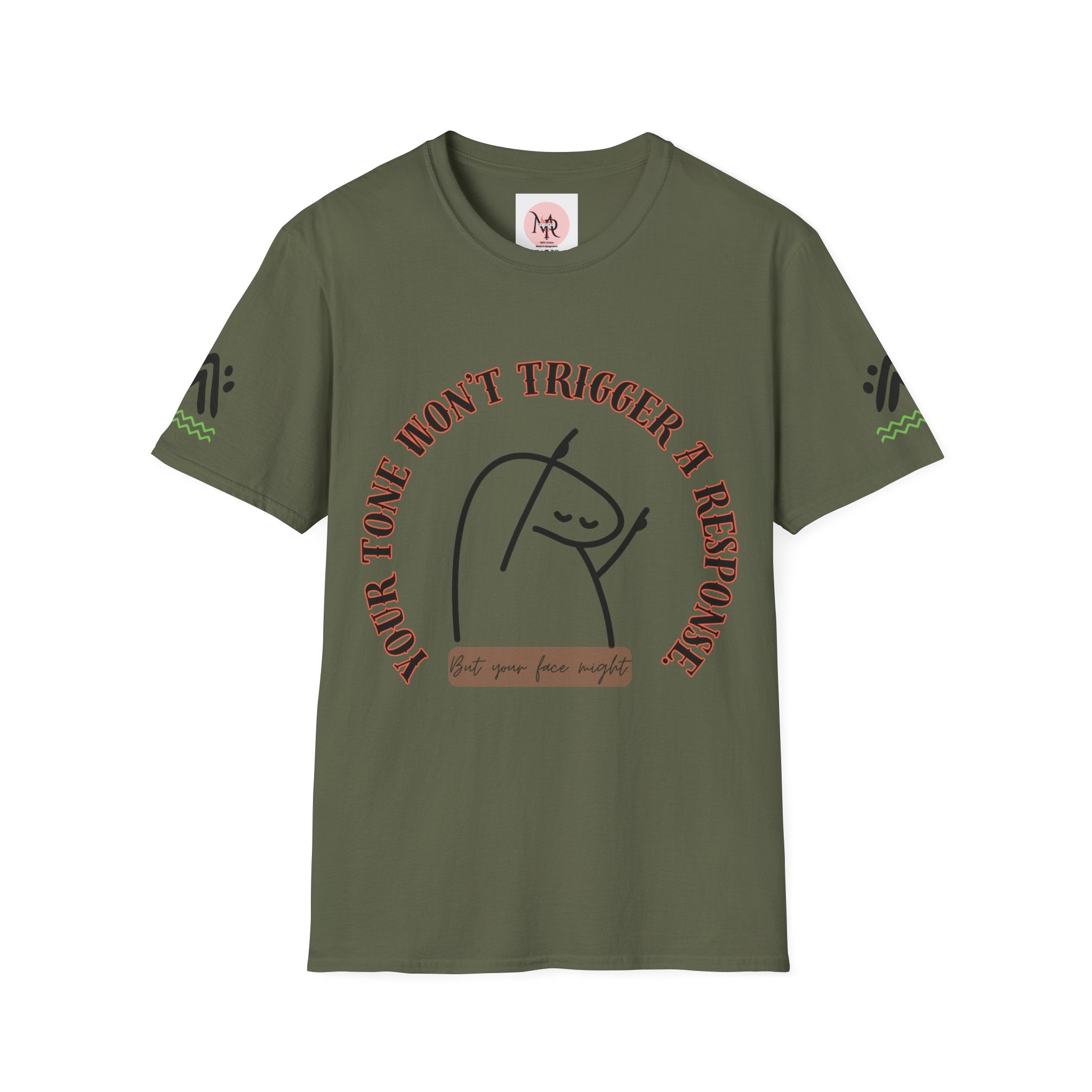 Typography Quote Tee – Edgy Statement