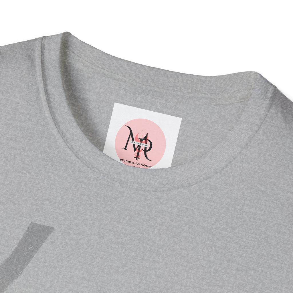 Graffiti Quote Tee – Bold Monochrome