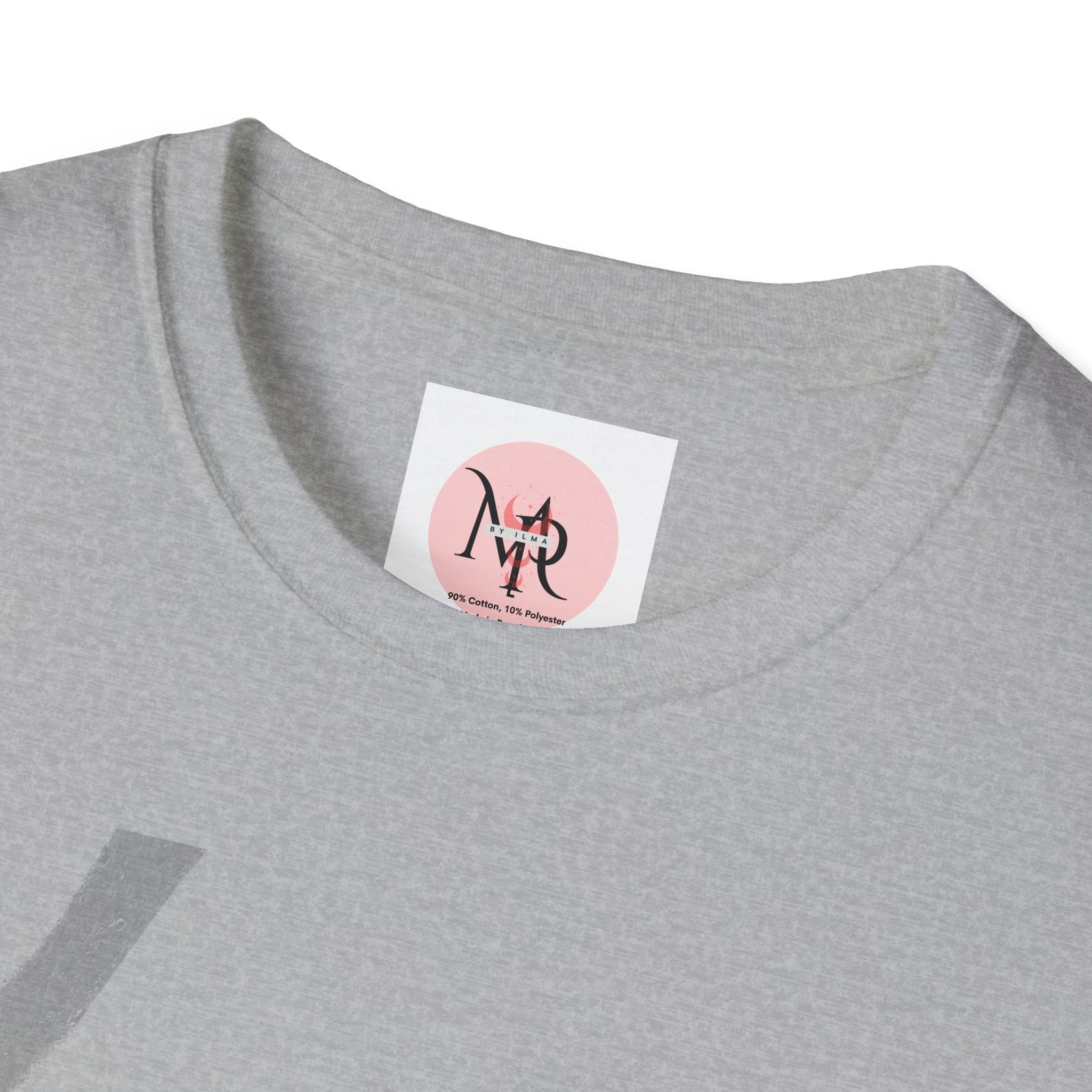 Graffiti Quote Tee – Bold Monochrome