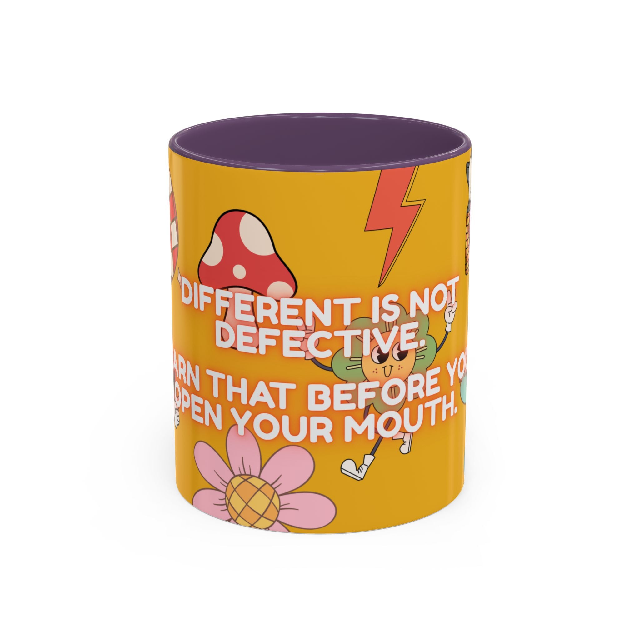 Bold Neurodivergent Quote Mug