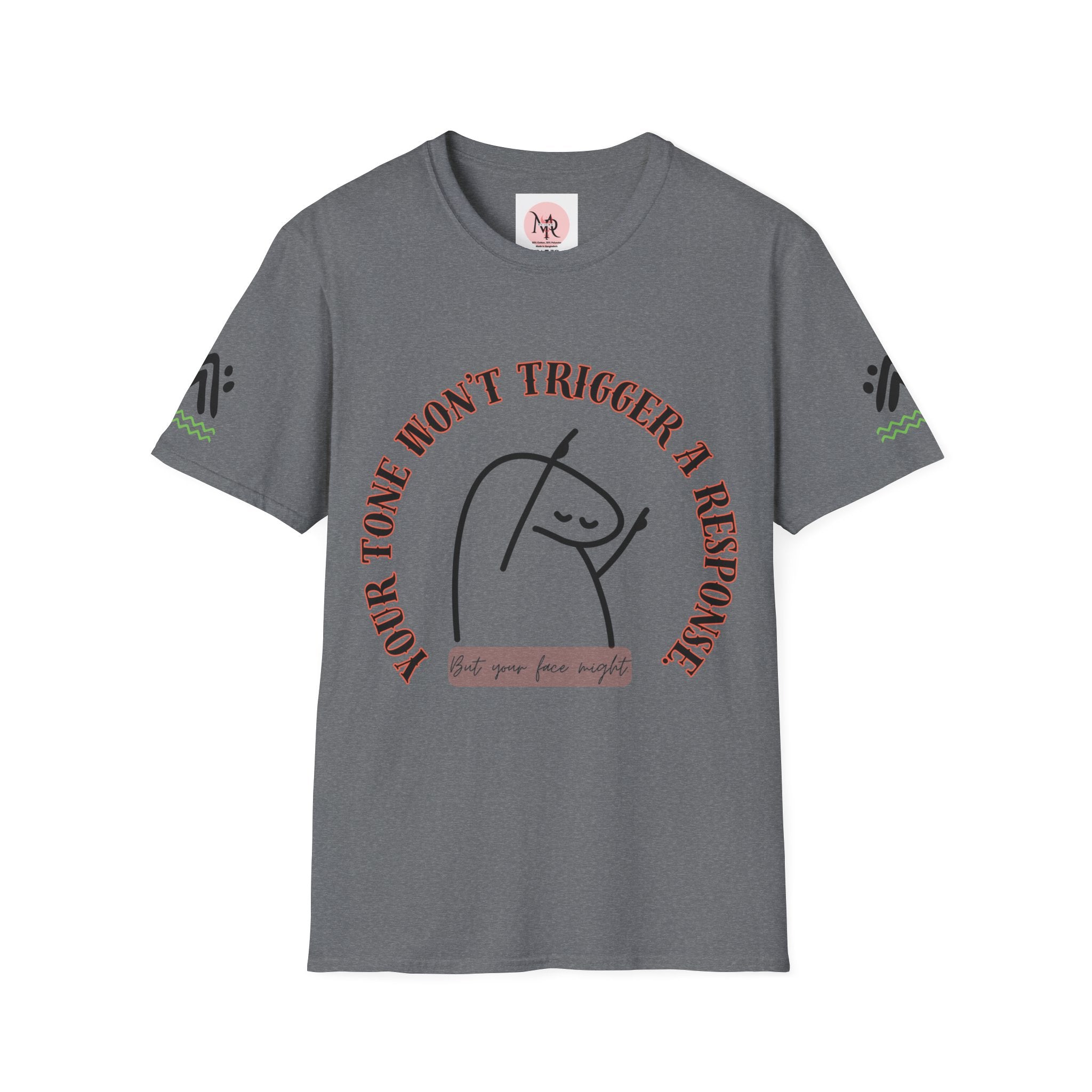 Typography Quote Tee – Edgy Statement