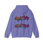 Unapologetically Neurodivergent Hoodie-Holographic Crystal Tree Design, Bold Identity Statement
