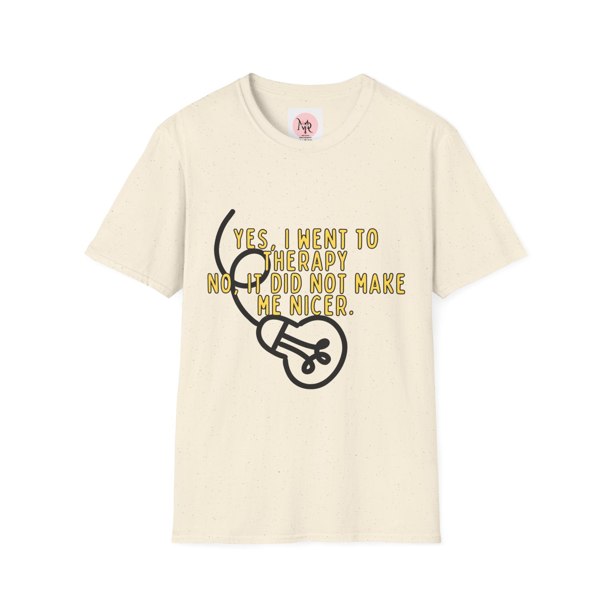 Therapy Didn’t Make Me Nicer Tee – Lightbulb Design