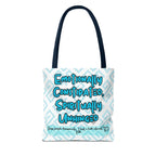 motional Constipation Tote, Spiritually Unhinged Funny Tote Bag for Sarcastic Souls