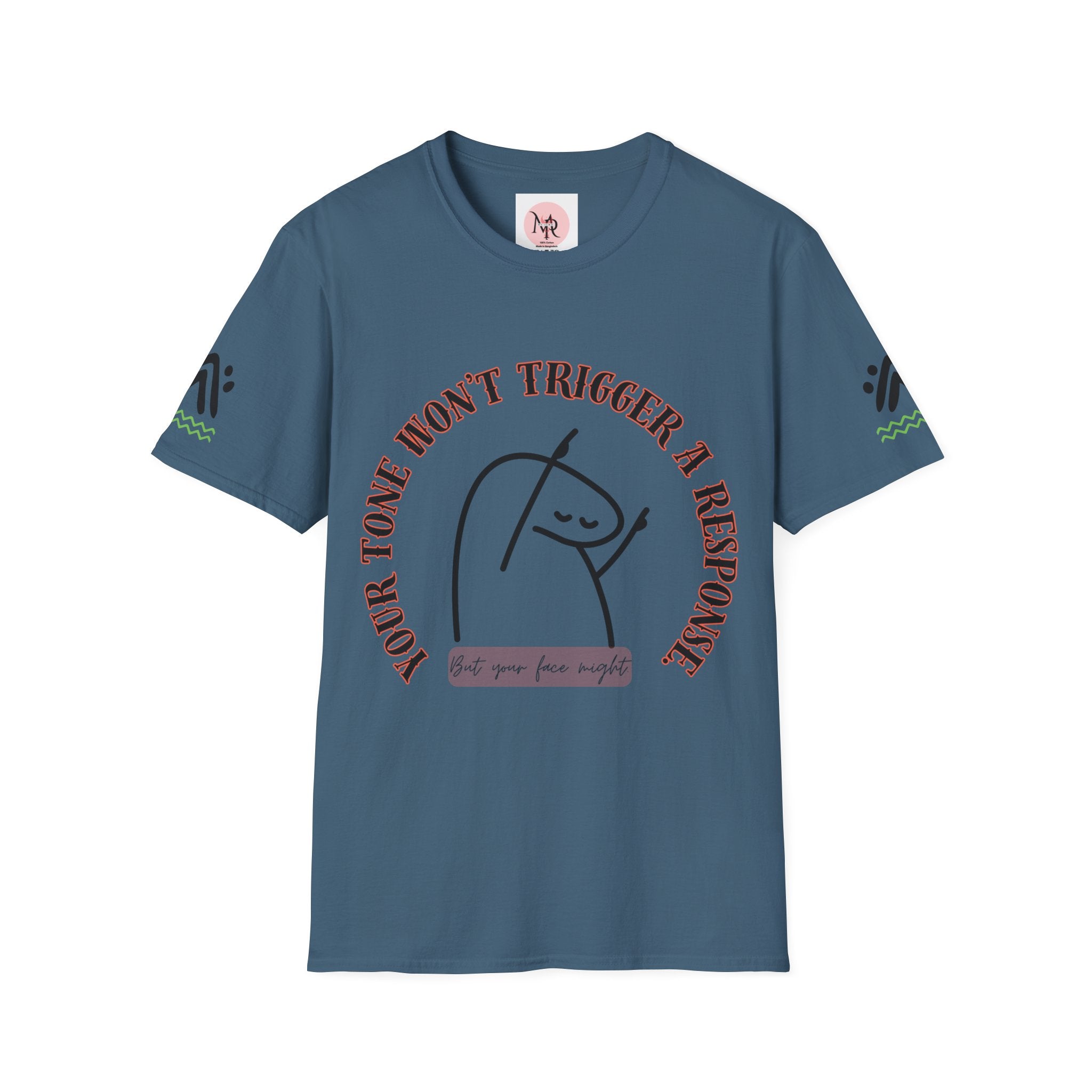 Typography Quote Tee – Edgy Statement