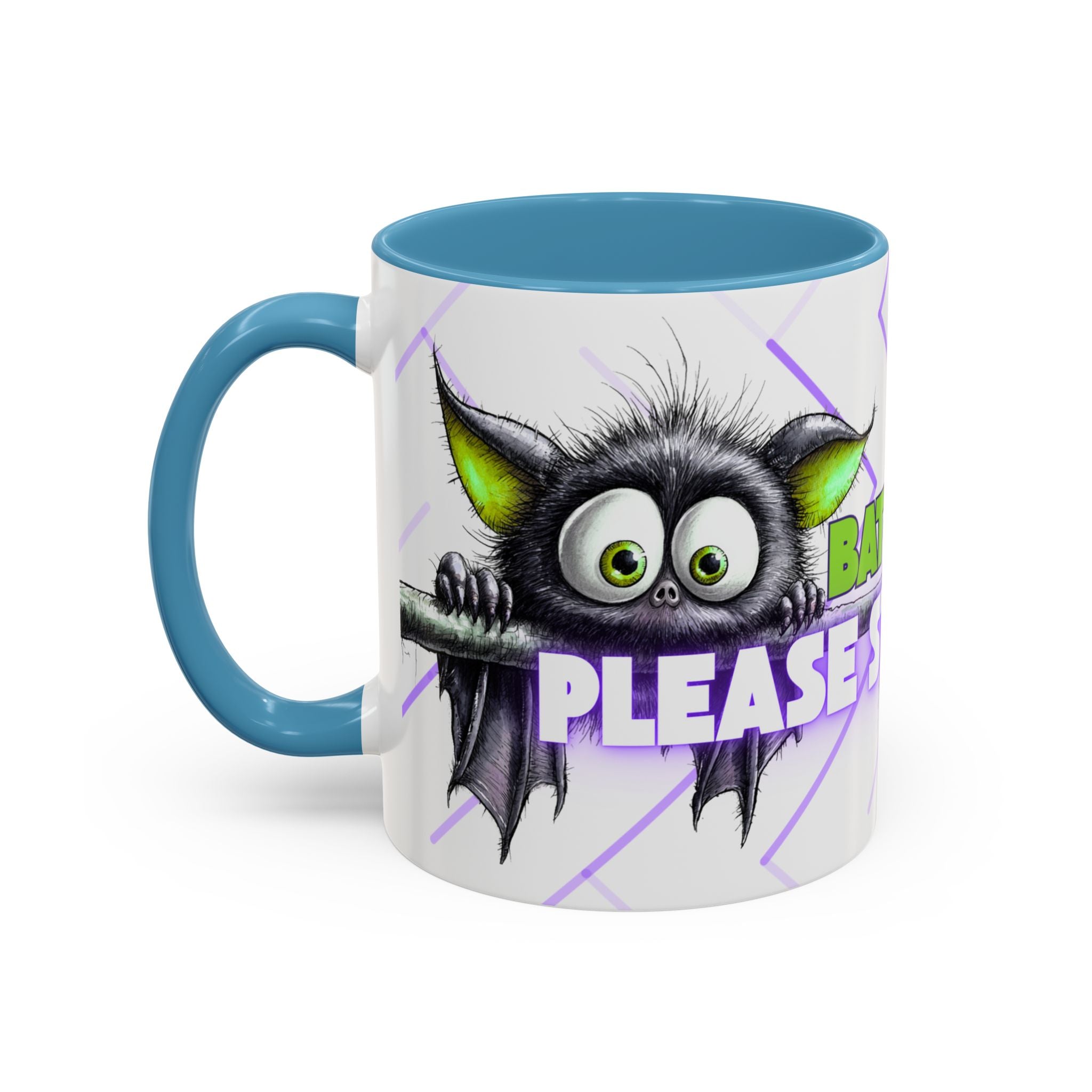 Bat-teries Drained Mug – Quirky Bat Design