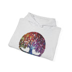 Unapologetically Neurodivergent Hoodie-Holographic Crystal Tree Design, Bold Identity Statement