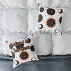 Too Gourd for Your Drama – Celestial Sun & Moon Throw Pillow