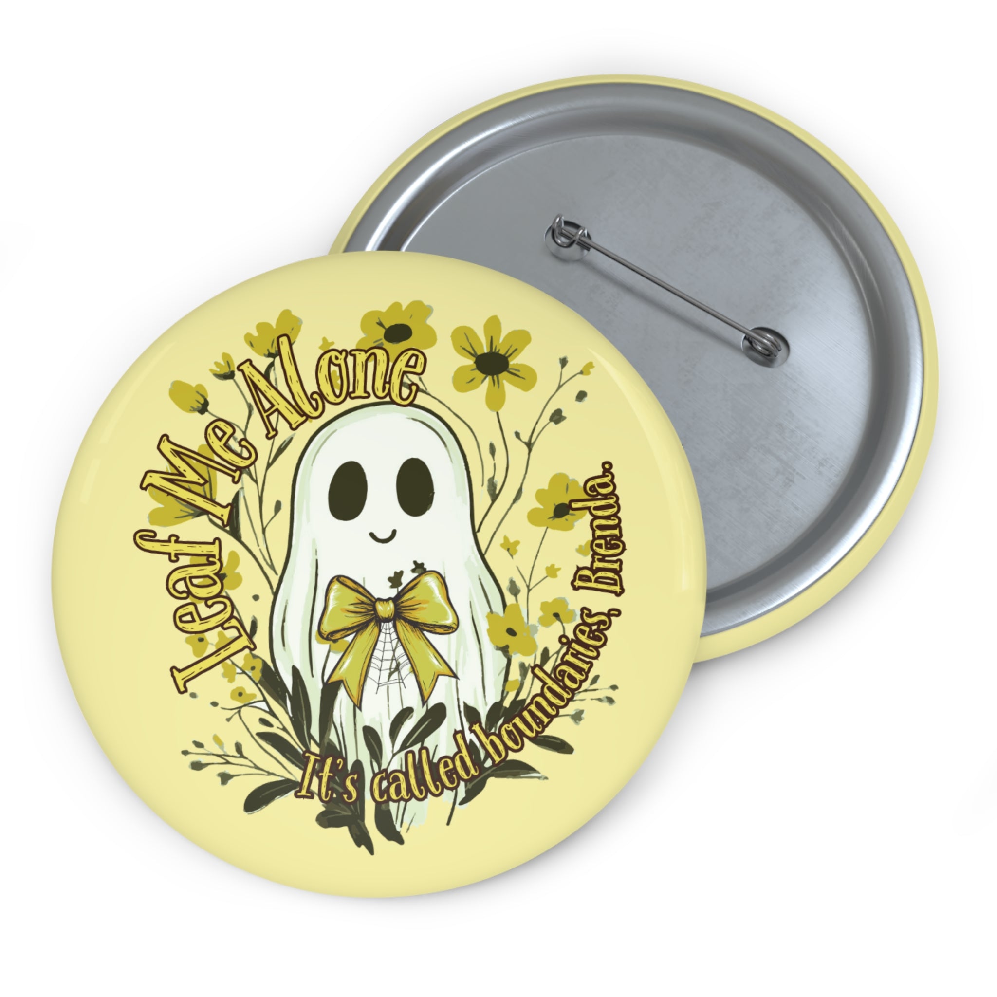 Boundary-Inclusive-Leaf Me Alone – Ghost Boundaries Badge