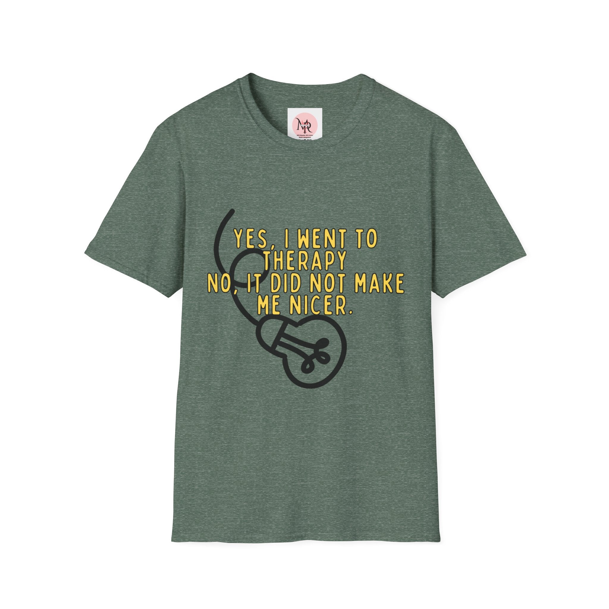 Therapy Didn’t Make Me Nicer Tee – Lightbulb Design