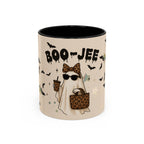 BOO-JEE Ghost Mug – Leopard Print Halloween