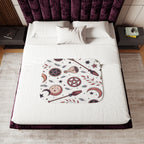 Spellbound Nights Sherpa Blanket – Occult & Cozy