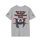 Bat-teries Drained – Cute and Funny Bat T-Shirt