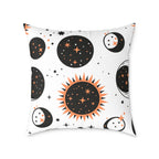 Too Gourd for Your Drama – Celestial Sun & Moon Throw Pillow