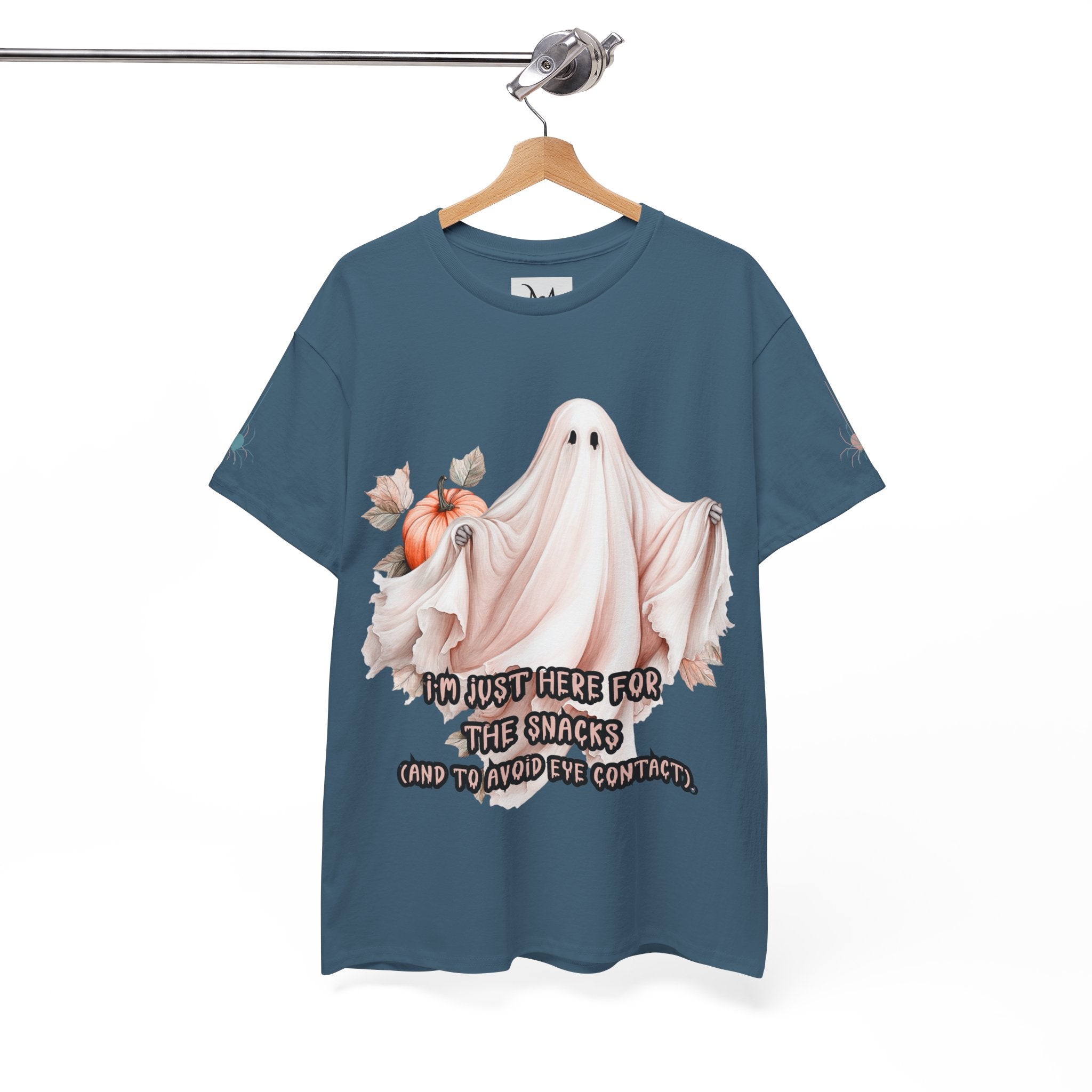 Here for the Snacks (and Avoiding Eye Contact) Halloween Tee