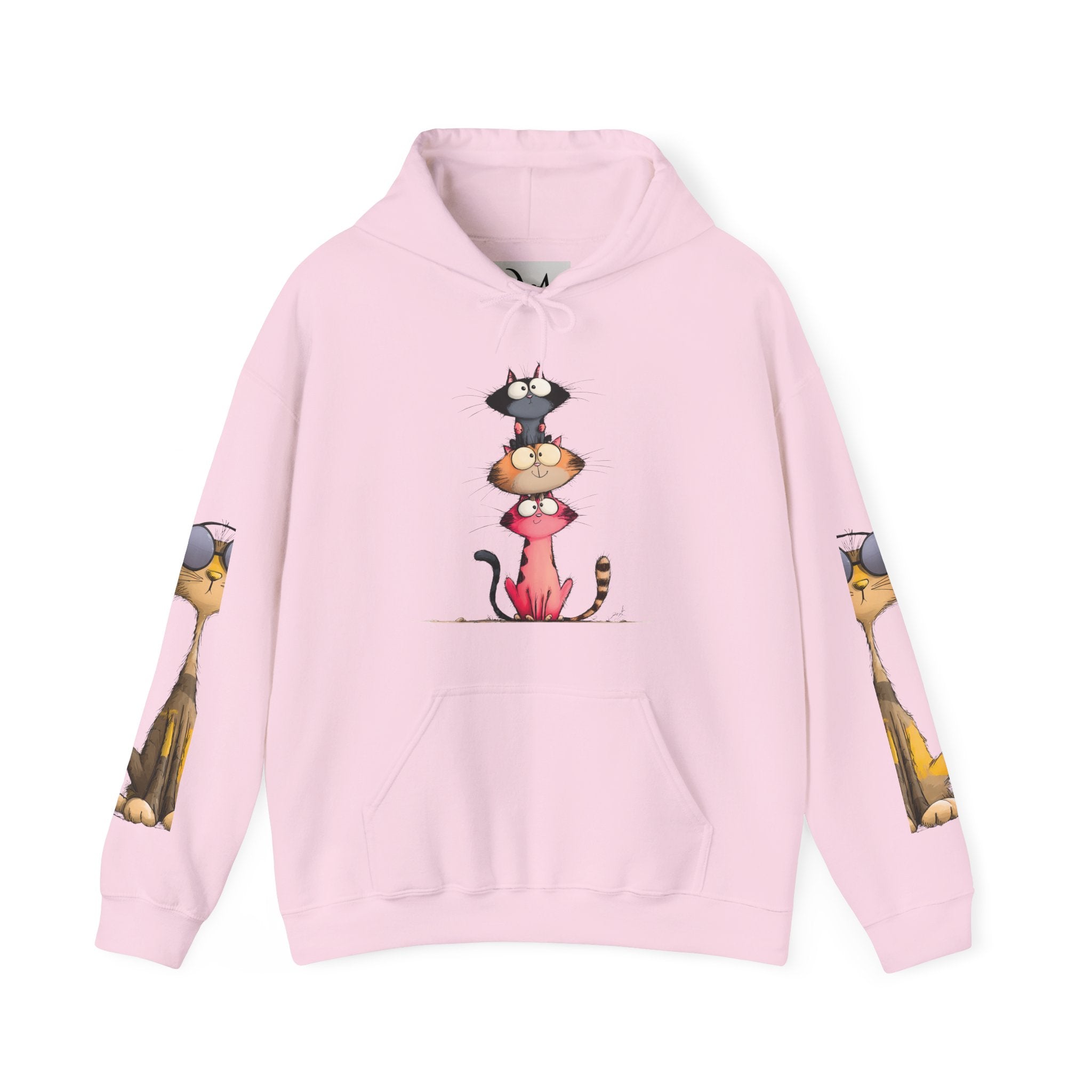 Respect My Wiring Hoodie-Cat Graphic Sweatshirt