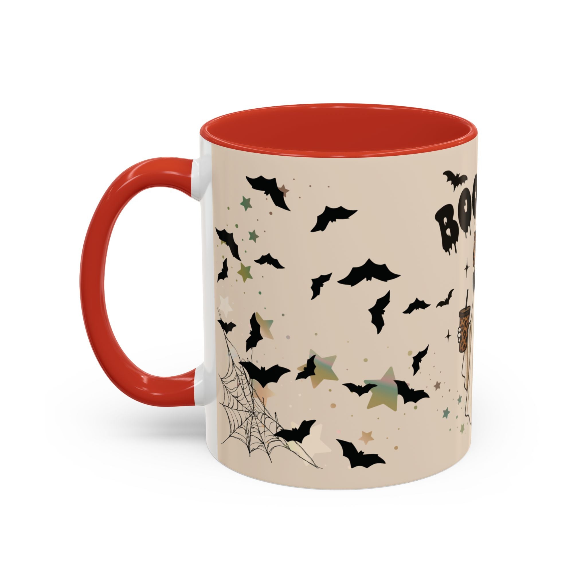 BOO-JEE Ghost Mug – Leopard Print Halloween