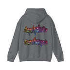 Unapologetically Neurodivergent Hoodie-Holographic Crystal Tree Design, Bold Identity Statement