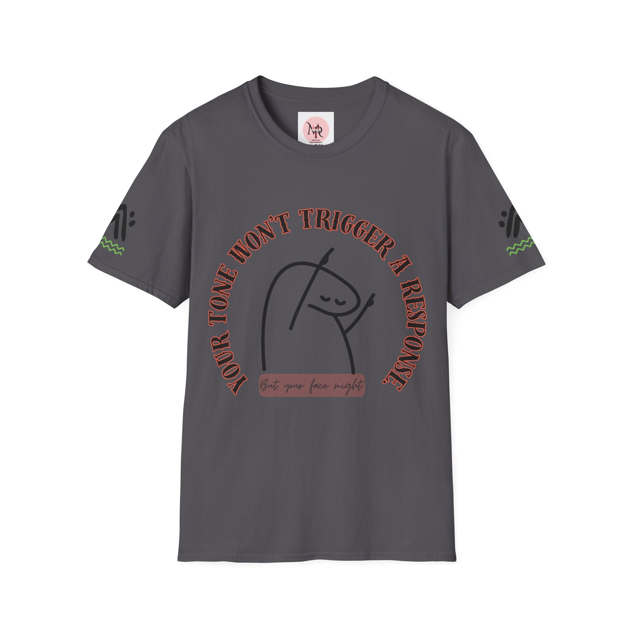 Typography Quote Tee – Edgy Statement