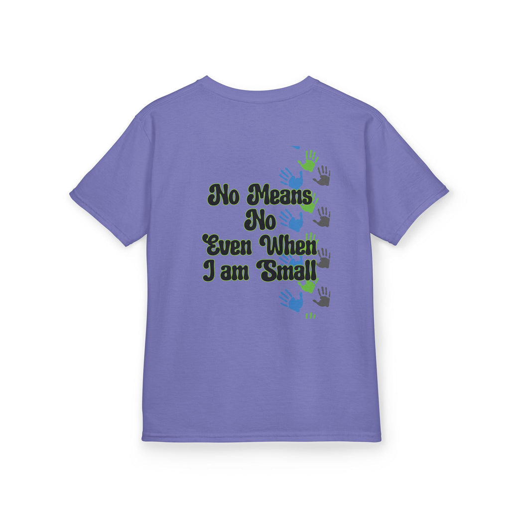 Children’s Boundary Awareness Tee – No Means No
