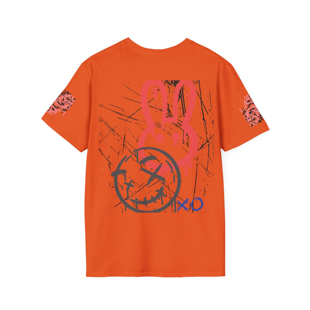 Graffiti Quote Tee – Bold Monochrome