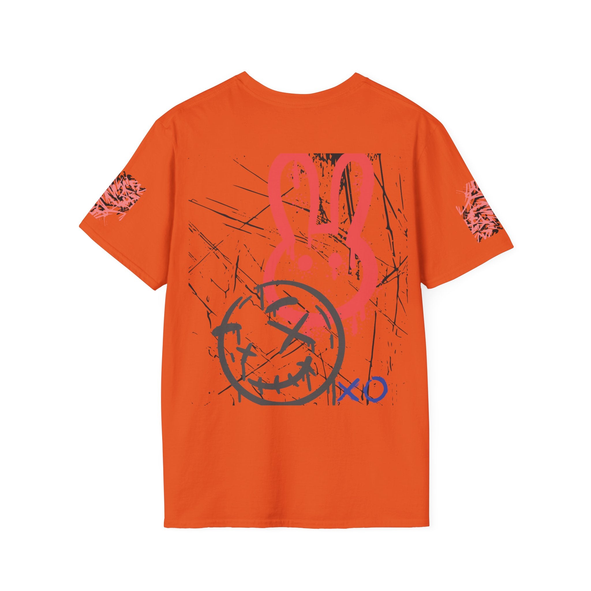 Graffiti Quote Tee – Bold Monochrome