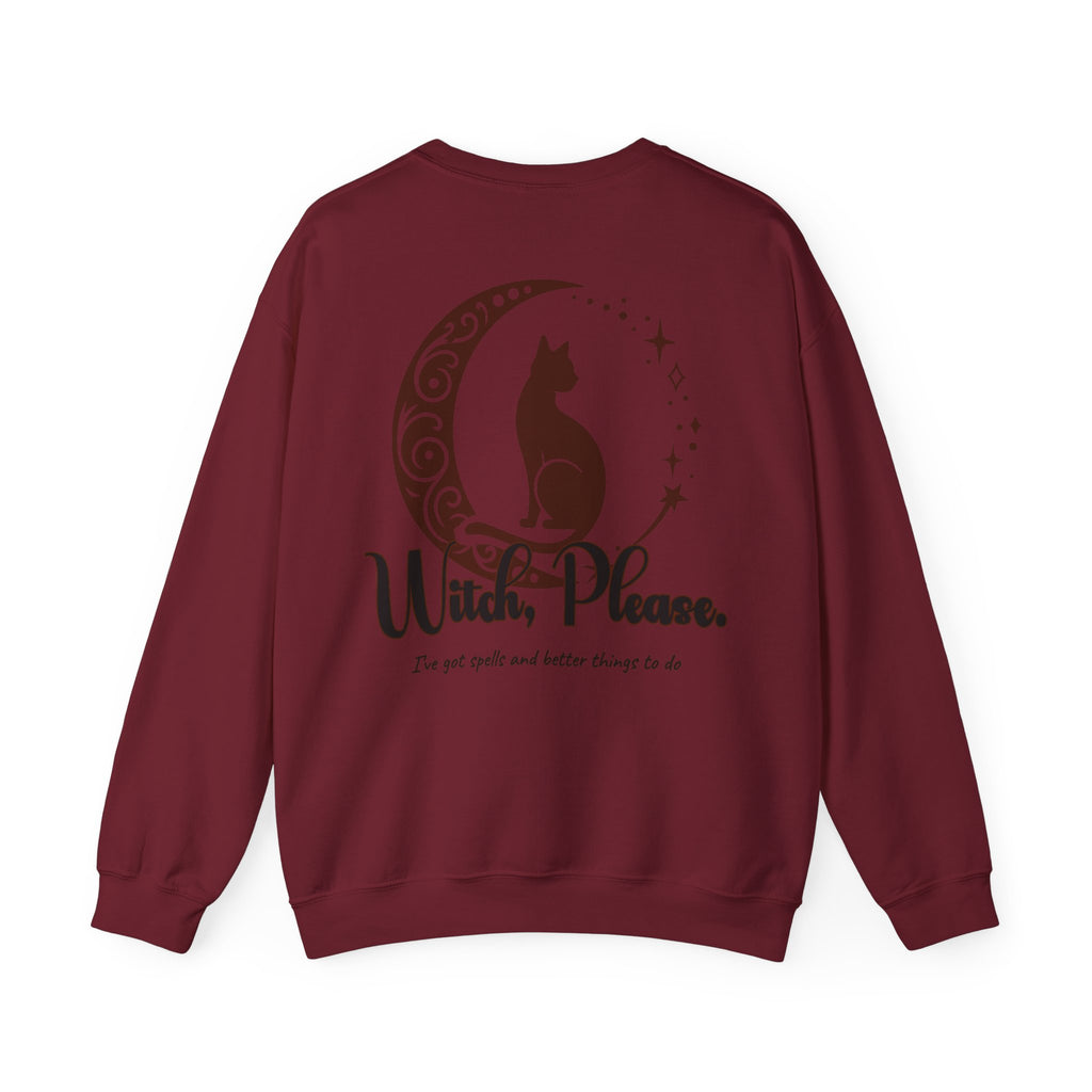 Witch, Please – Unisex Heavy Blend™ Crewneck Sweatshirt