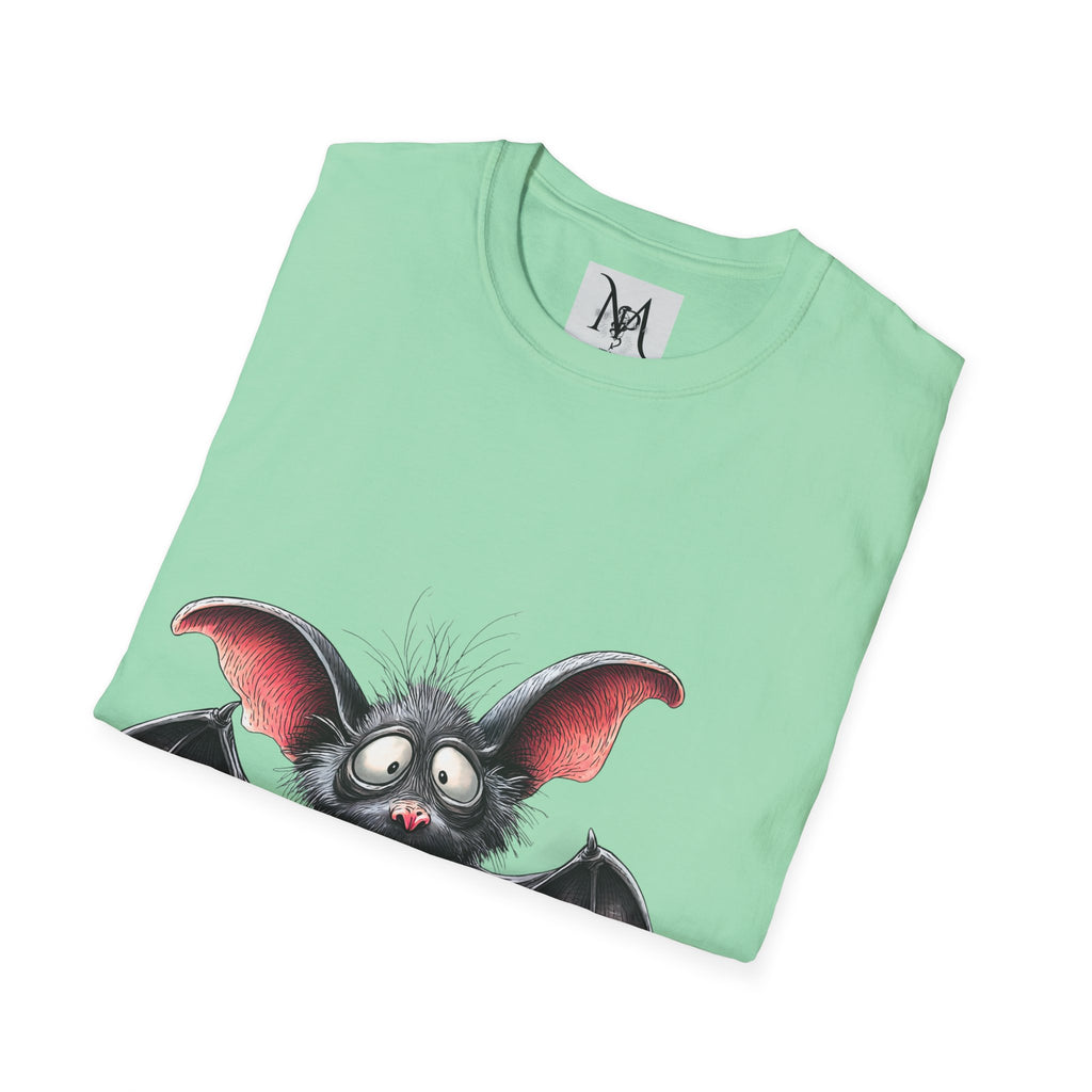 Bat-teries Drained – Cute and Funny Bat T-Shirt