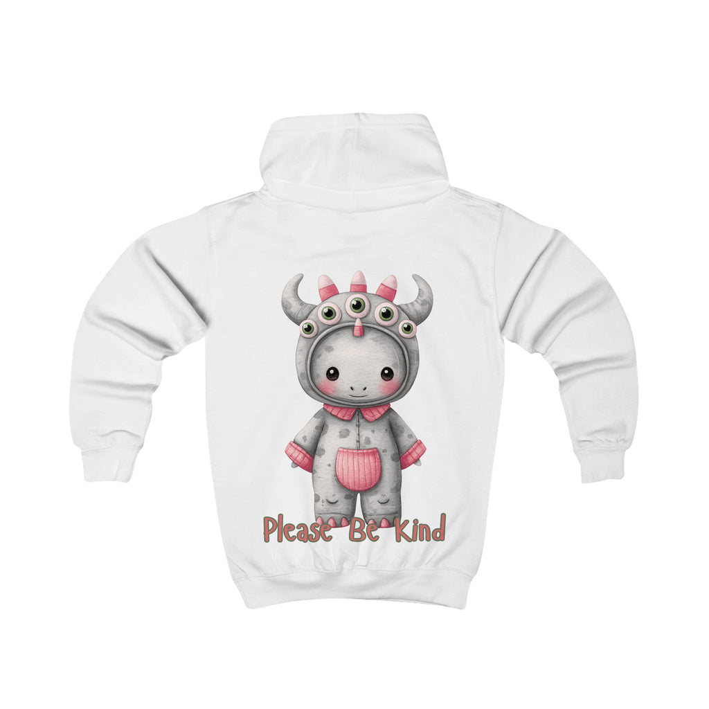 Neurodivergent Kids Hoodie – Please Be Kind Back Print