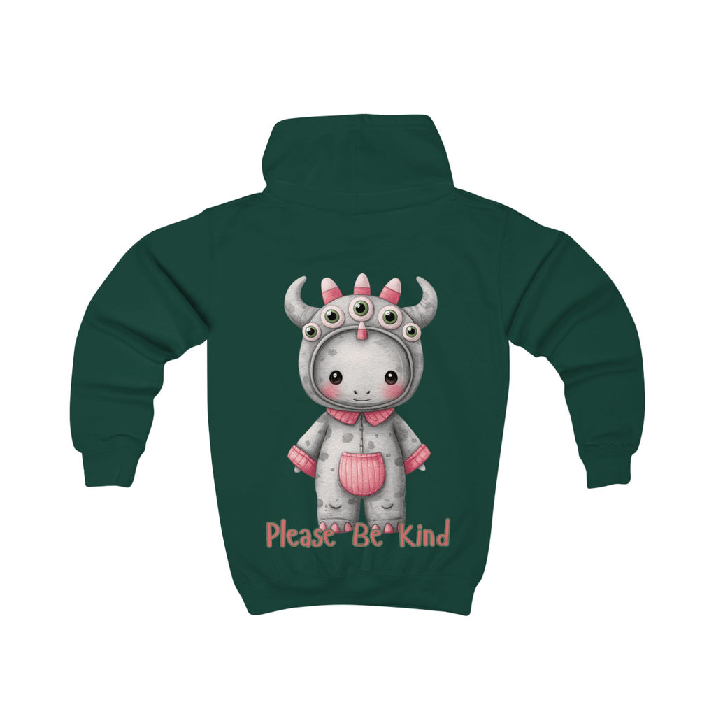 Neurodivergent Kids Hoodie – Please Be Kind Back Print