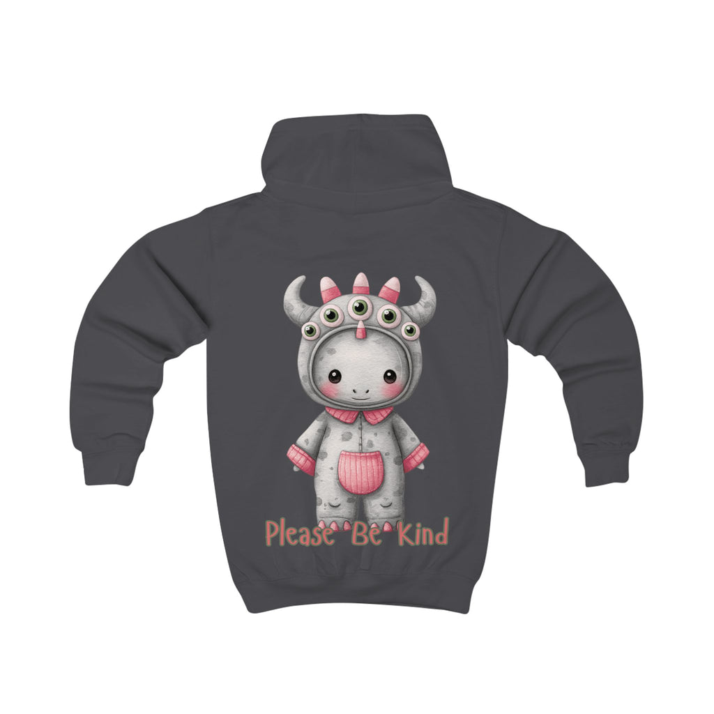 Neurodivergent Kids Hoodie – Please Be Kind Back Print