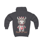 Neurodivergent Kids Hoodie – Please Be Kind Back Print