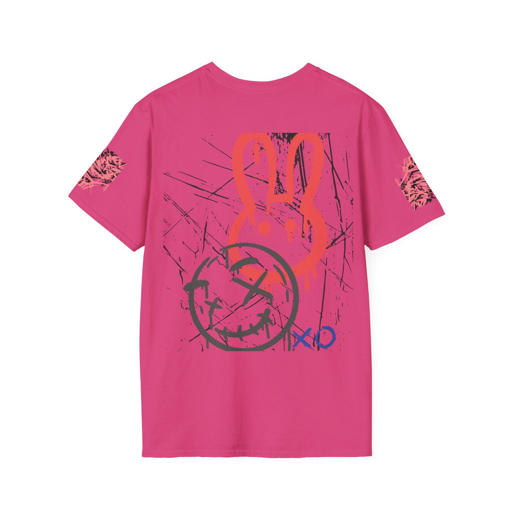 Graffiti Quote Tee – Bold Monochrome