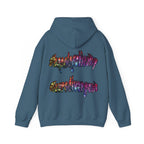 Unapologetically Neurodivergent Hoodie-Holographic Crystal Tree Design, Bold Identity Statement