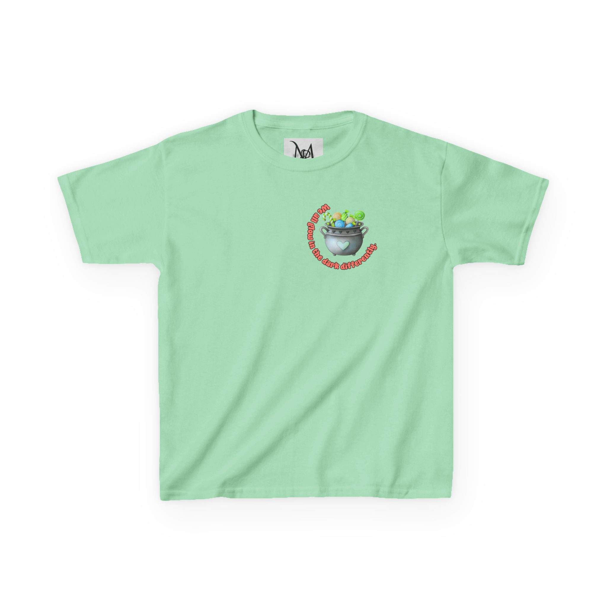 “Boo! Different Brains Are Cool Too” Kids Halloween T-Shirt – Inclusive Slogan Tee