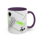 No! Full Stop Mug – Neon Graffiti Bear