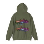 Unapologetically Neurodivergent Hoodie-Holographic Crystal Tree Design, Bold Identity Statement