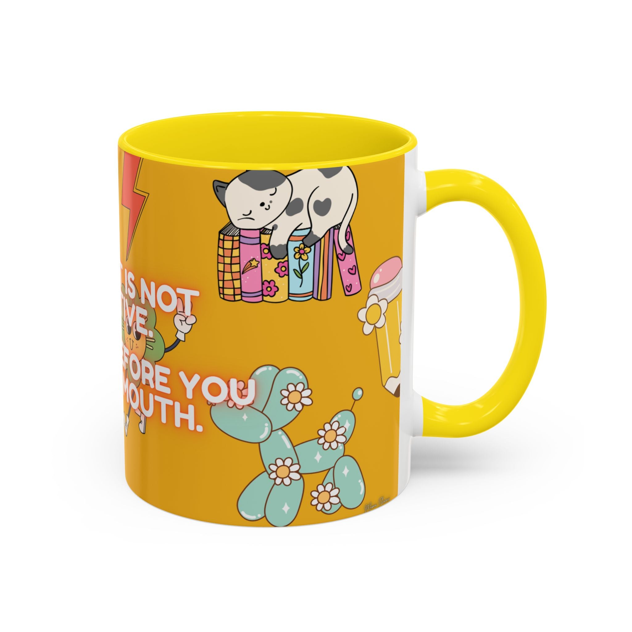 Bold Neurodivergent Quote Mug
