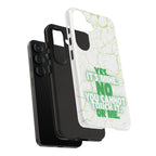 Sassy Quote Marble Crack Phone Case