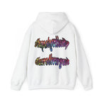 Unapologetically Neurodivergent Hoodie-Holographic Crystal Tree Design, Bold Identity Statement