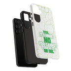 Sassy Quote Marble Crack Phone Case