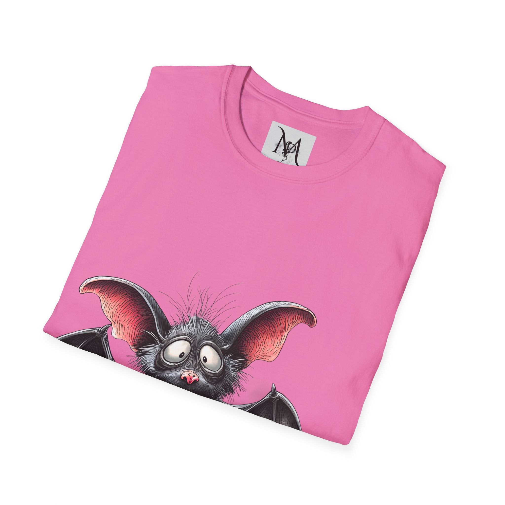 Bat-teries Drained – Cute and Funny Bat T-Shirt