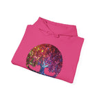 Unapologetically Neurodivergent Hoodie-Holographic Crystal Tree Design, Bold Identity Statement