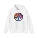 Unapologetically Neurodivergent Hoodie-Holographic Crystal Tree Design, Bold Identity Statement