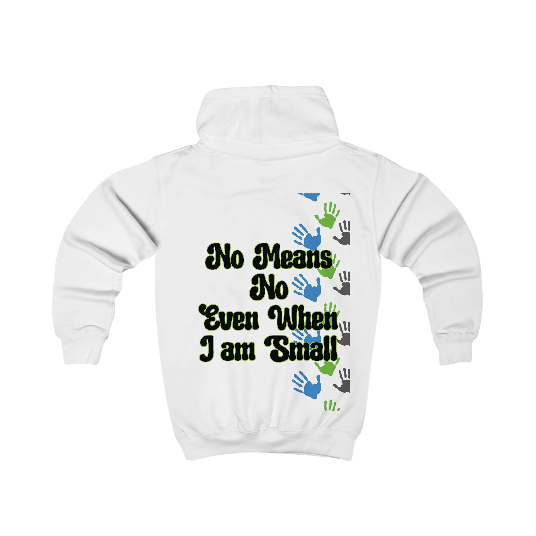 Children’s Boundary Awareness Hoodie – No Means No