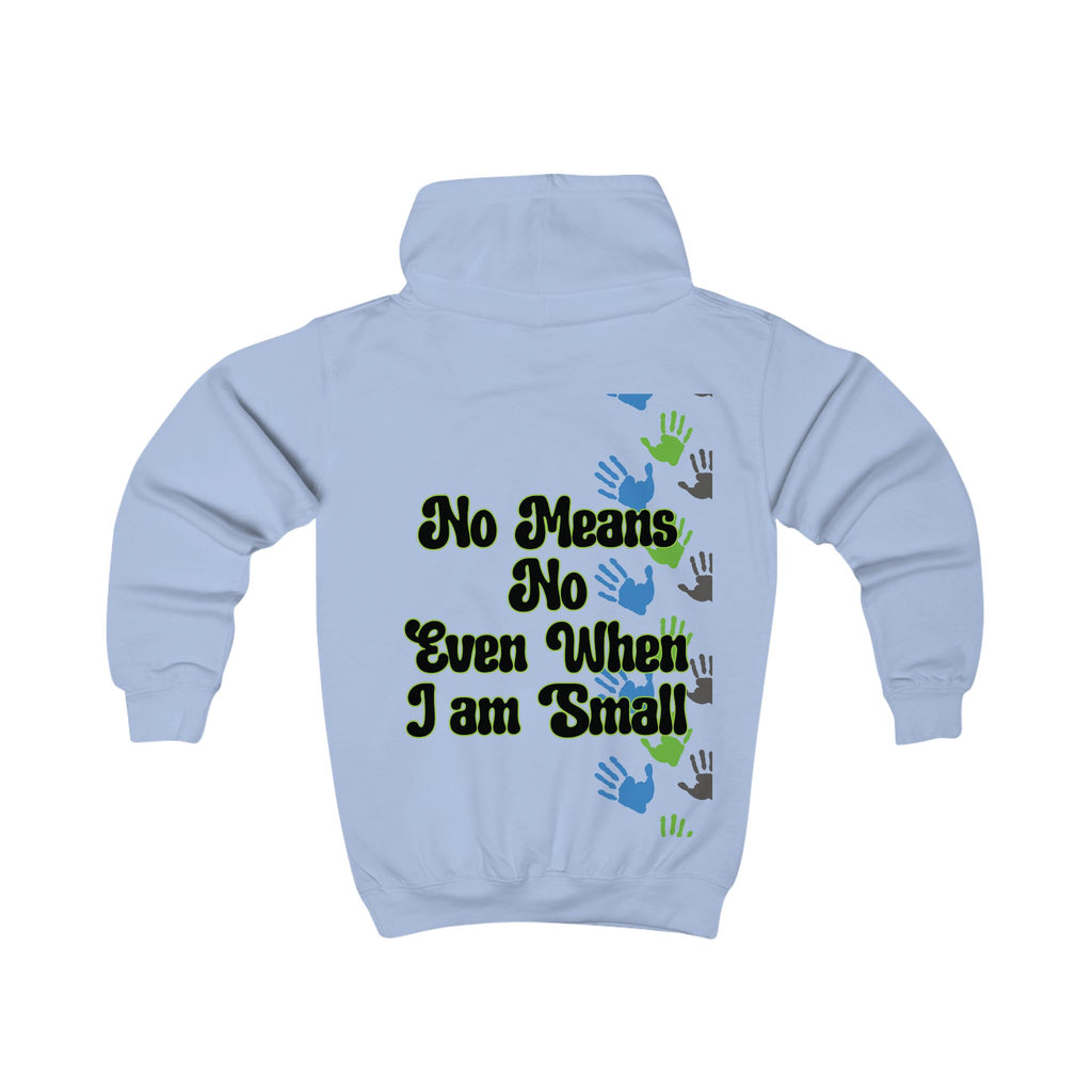 Children’s Boundary Awareness Hoodie – No Means No