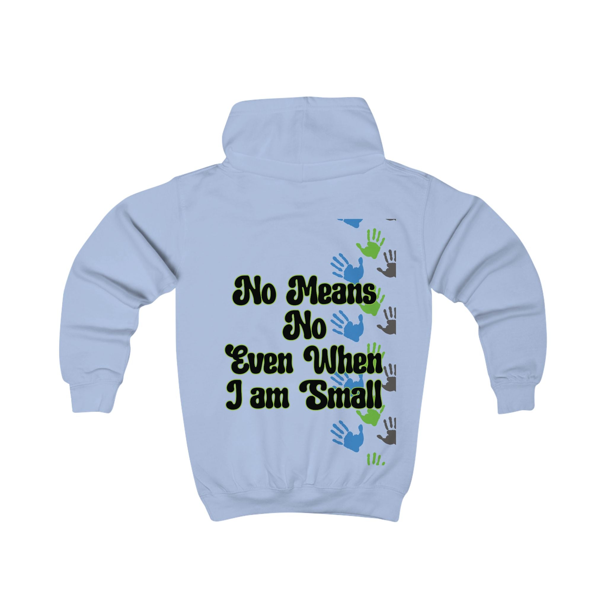 Children’s Boundary Awareness Hoodie – No Means No